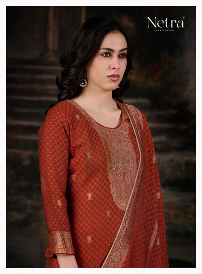 Khwais Netra Pashmina Suits Supplier India