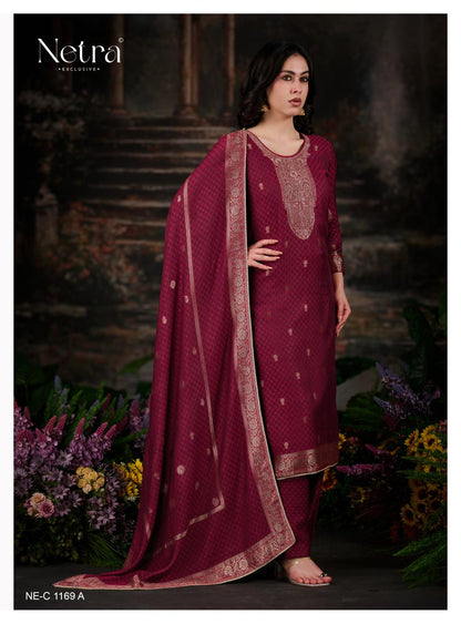 Khwais Netra Pashmina Suits Supplier India