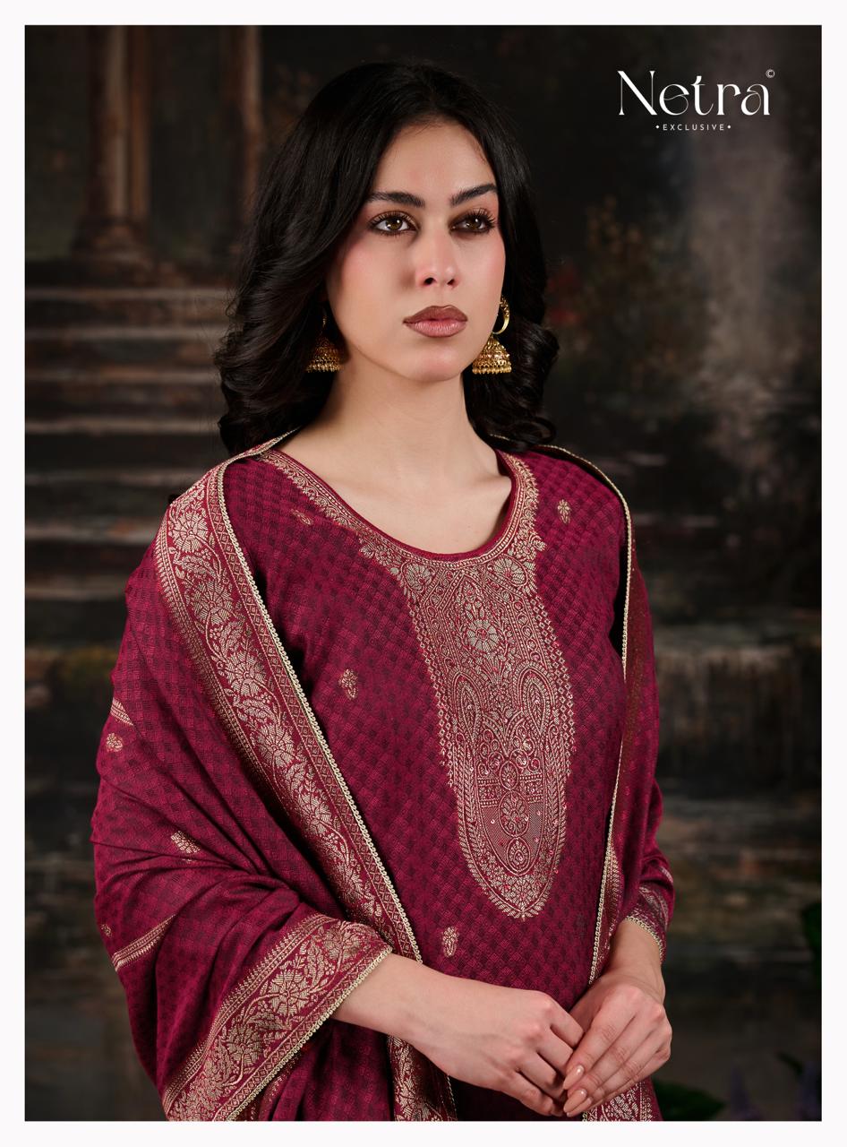 Khwais Netra Pashmina Suits Supplier India