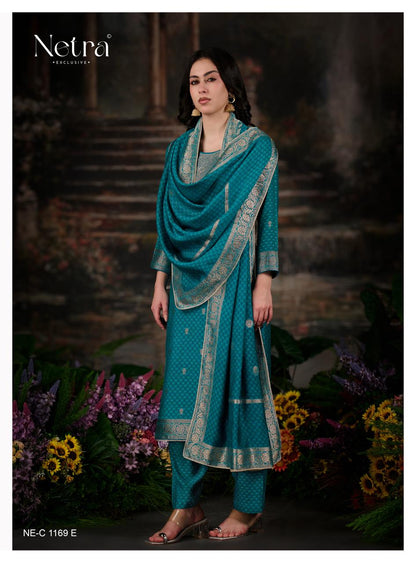 Khwais Netra Pashmina Suits Supplier India