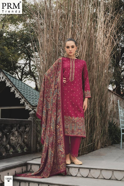 Khwaish Prm Trendz Jam Silk Pant Style Suits Manufacturer Ahmedabad