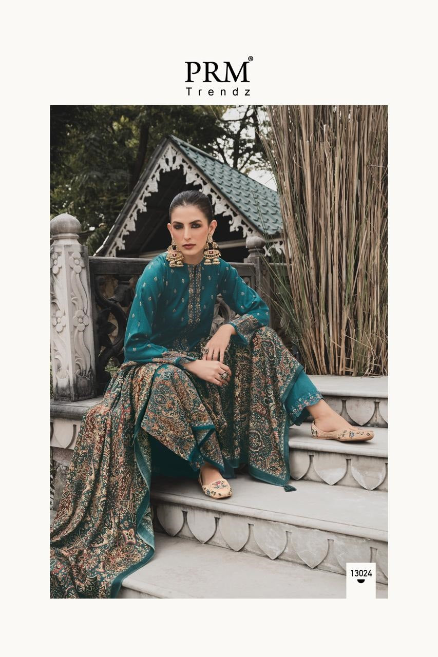 Khwaish Prm Trendz Jam Silk Pant Style Suits Manufacturer Ahmedabad