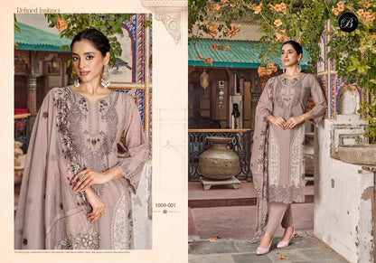 Khwaish Vol 2 Belliza Designer Studio Cotton Karachi Salwar Suits Supplier Ahmedabad