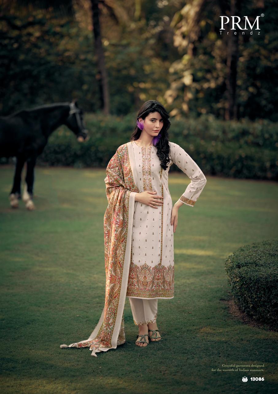 Khwaish Vol 2 Prm Trendz Lawn Cotton Pant Style Suits Wholesaler Gujarat