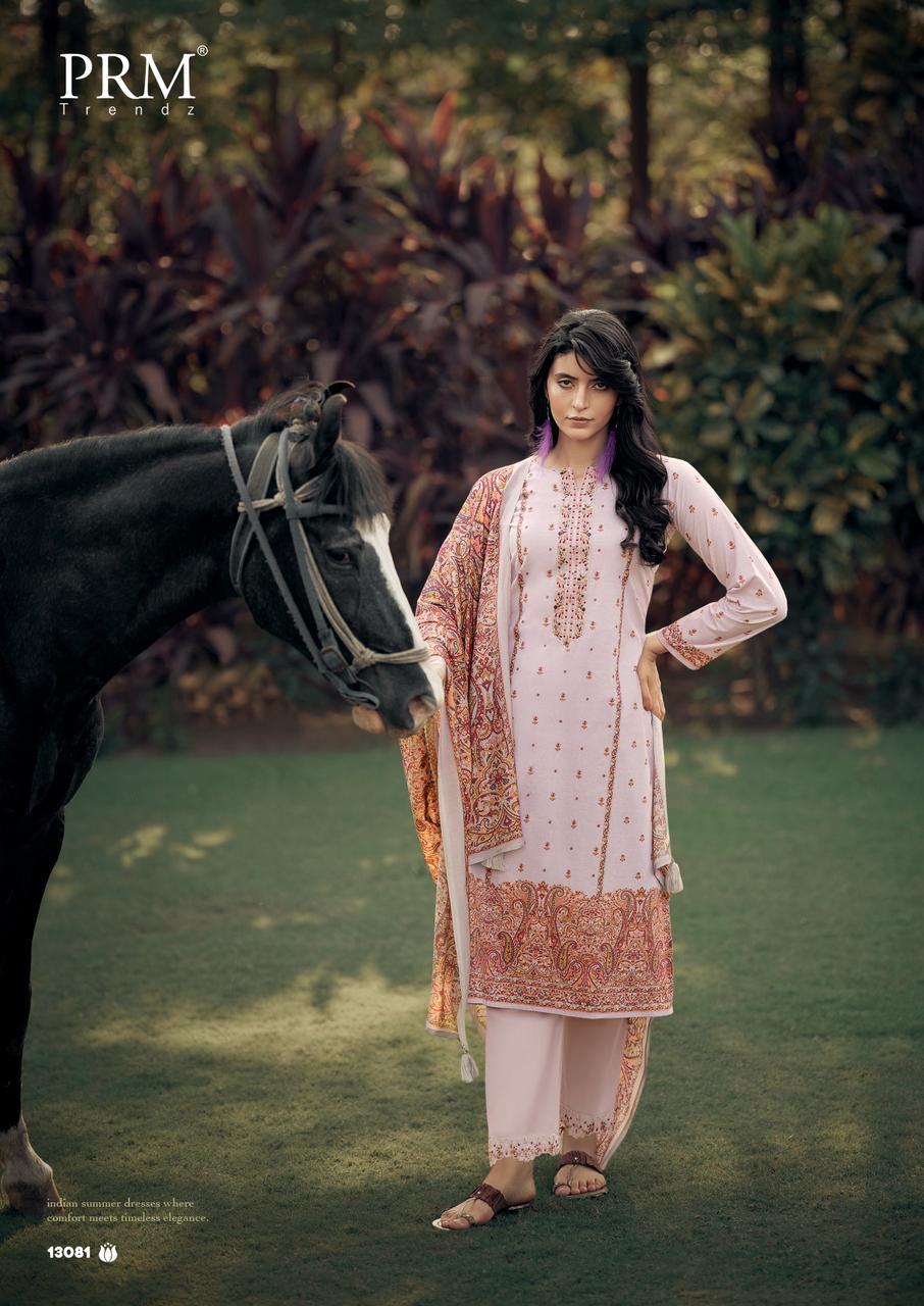 Khwaish Vol 2 Prm Trendz Lawn Cotton Pant Style Suits Wholesaler Gujarat