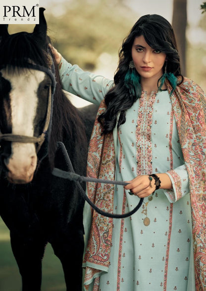 Khwaish Vol 2 Prm Trendz Lawn Cotton Pant Style Suits Wholesaler Gujarat