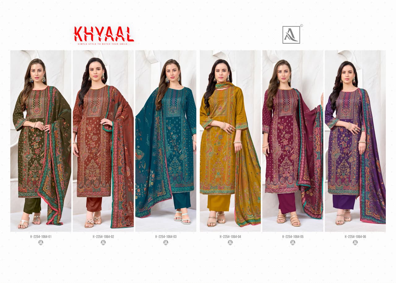 Khyaal Alok Zam Karachi Salwar Suits Wholesale