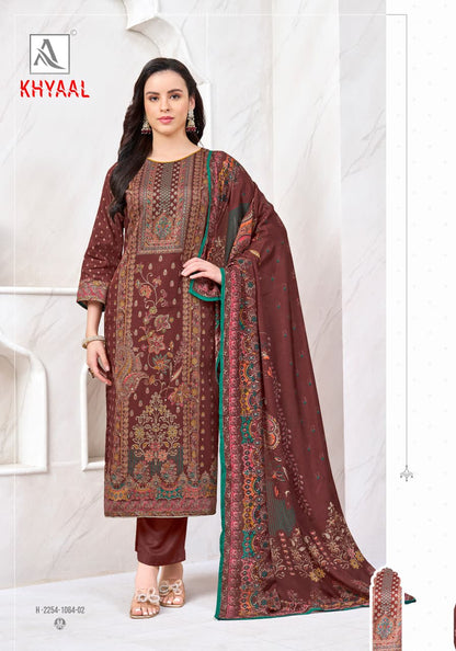 Khyaal Alok Zam Karachi Salwar Suits Wholesale