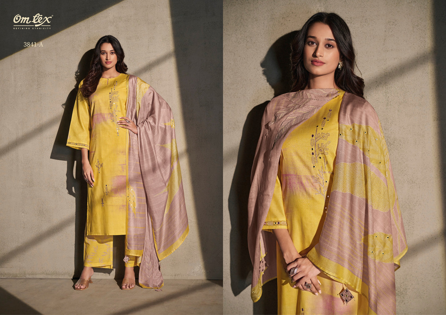 Khyati Omtex Lawn Cotton Plazzo Style Suits