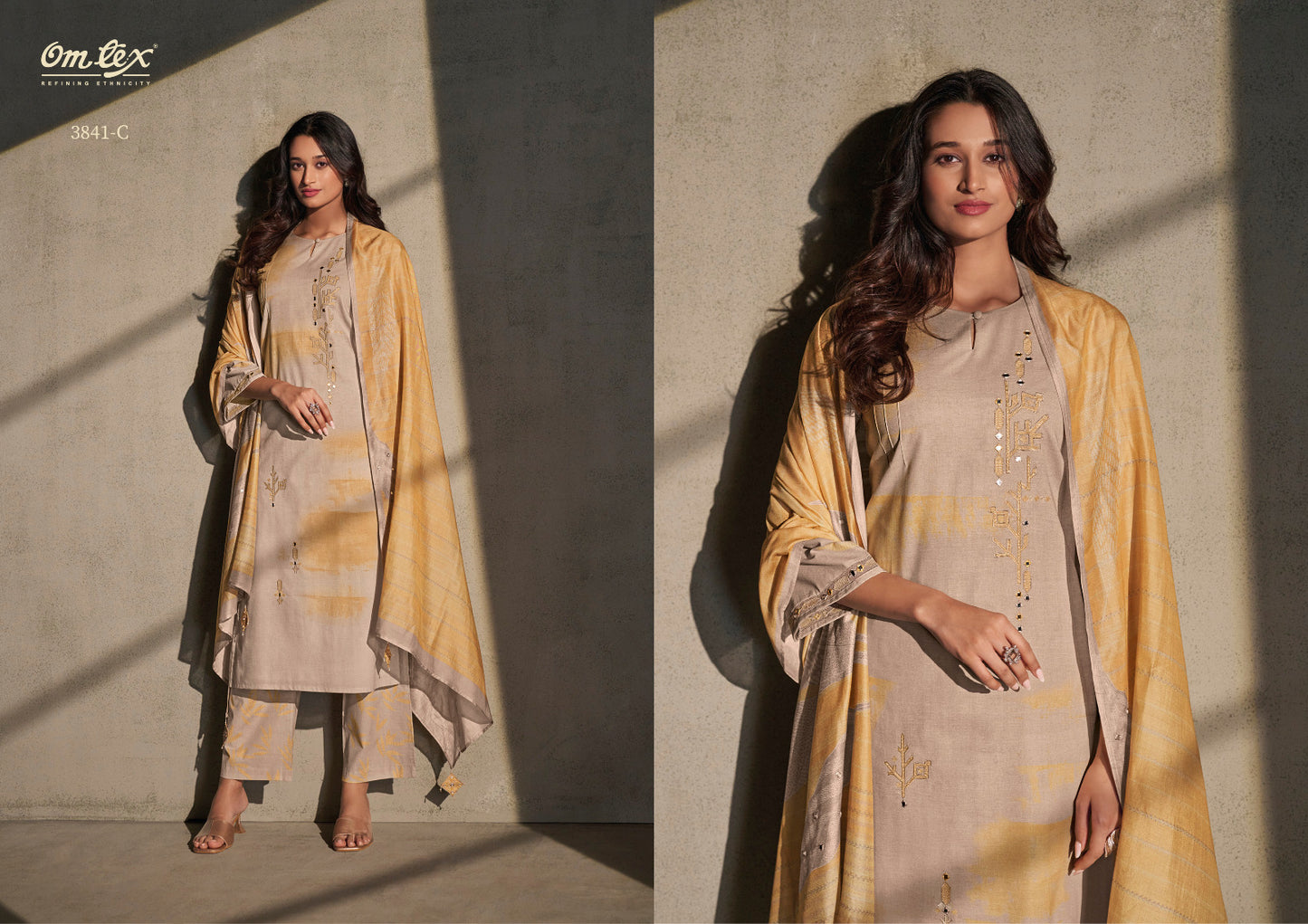 Khyati Omtex Lawn Cotton Plazzo Style Suits