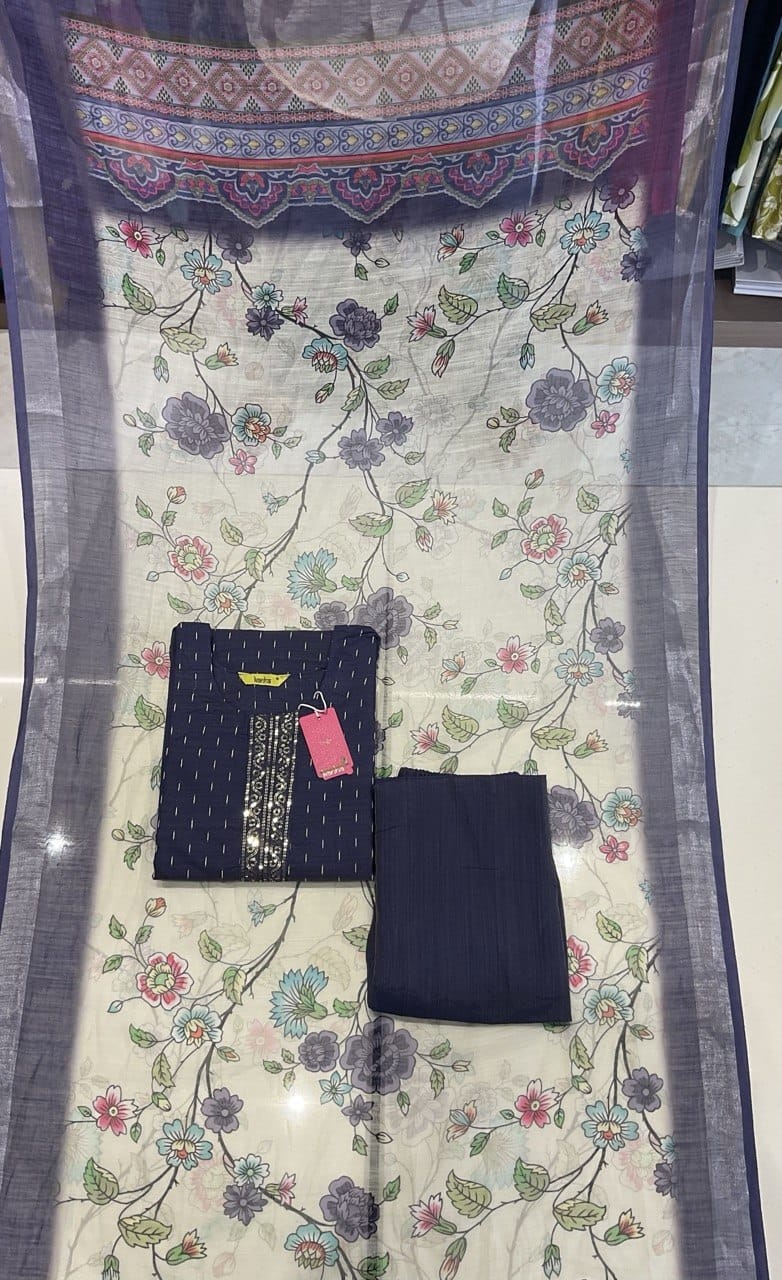Kia Kanha Readymade Pant Style Suits Manufacturer India