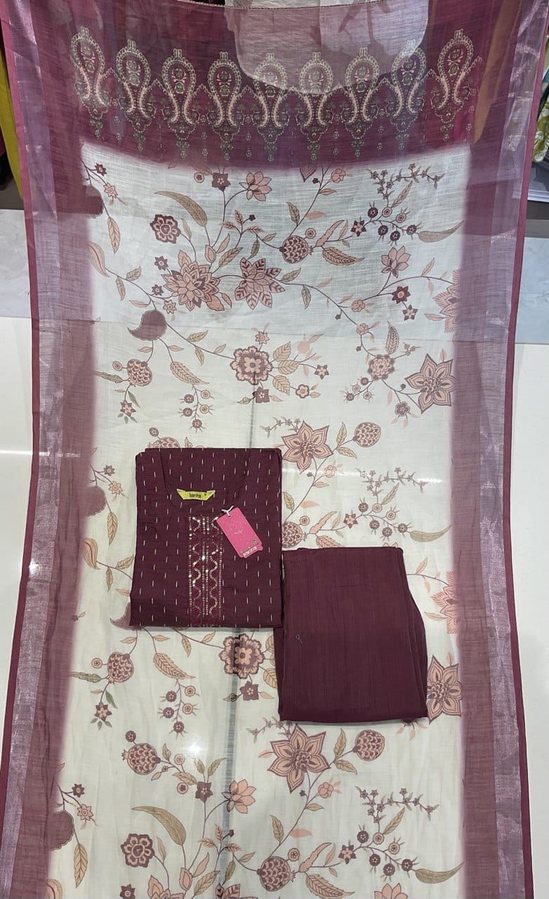 Kia Kanha Readymade Pant Style Suits Manufacturer India