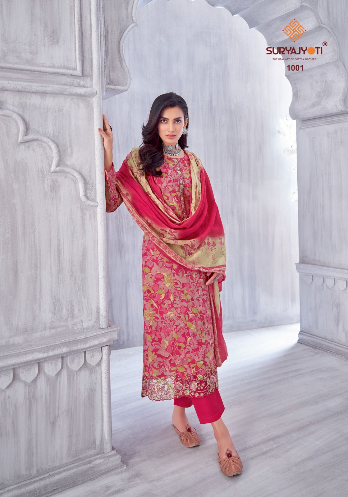 Kia Vol 1 Suryajyoti Lawn Cotton Pant Style Suits Wholesale Price