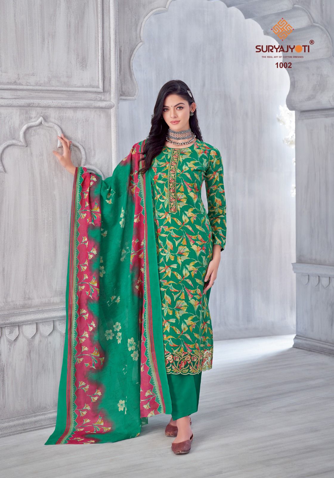 Kia Vol 1 Suryajyoti Lawn Cotton Pant Style Suits Wholesale Price