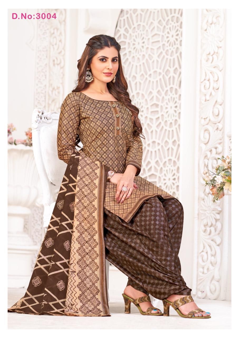 Kia Vol 3 Kcf Readymade Cotton Patiyala Suits Manufacturer