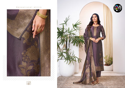 Kian Four Dots Weaving Pant Style Suits Wholesaler India