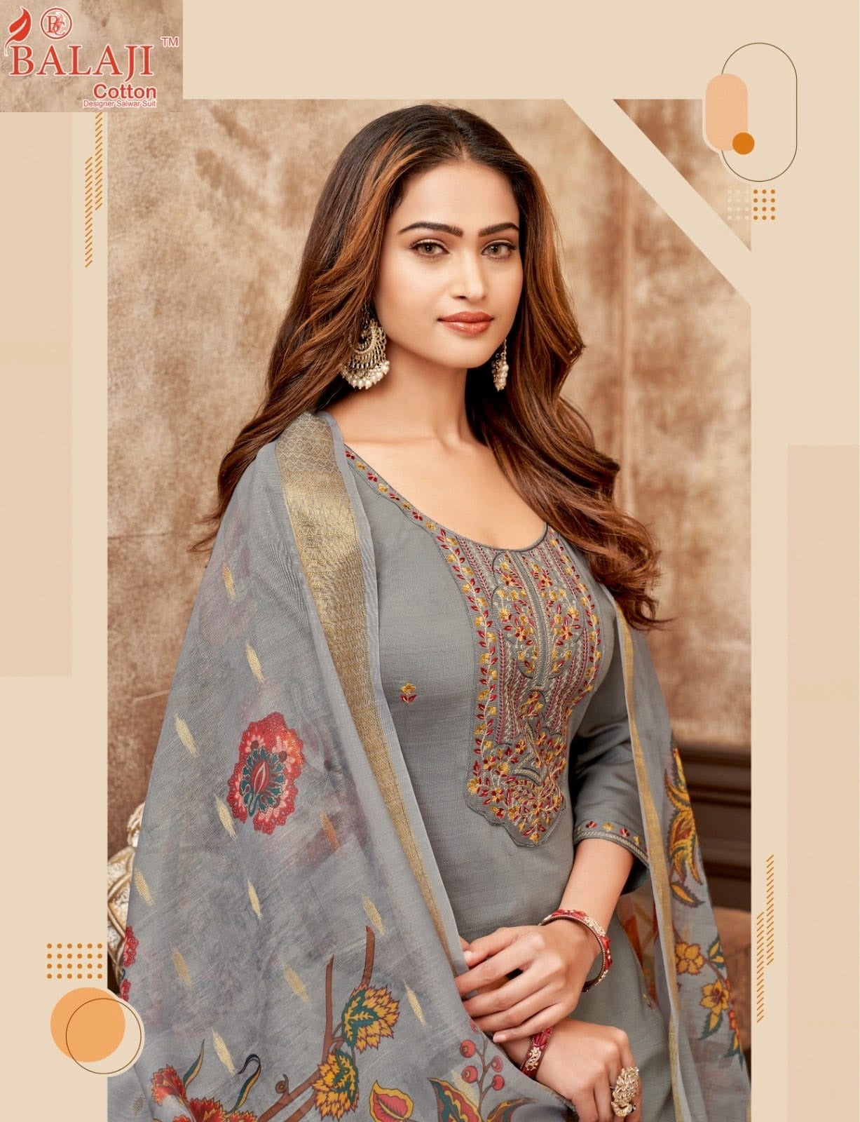 Kiana Balaji Vertican Readymade Pant Style Suits Supplier India