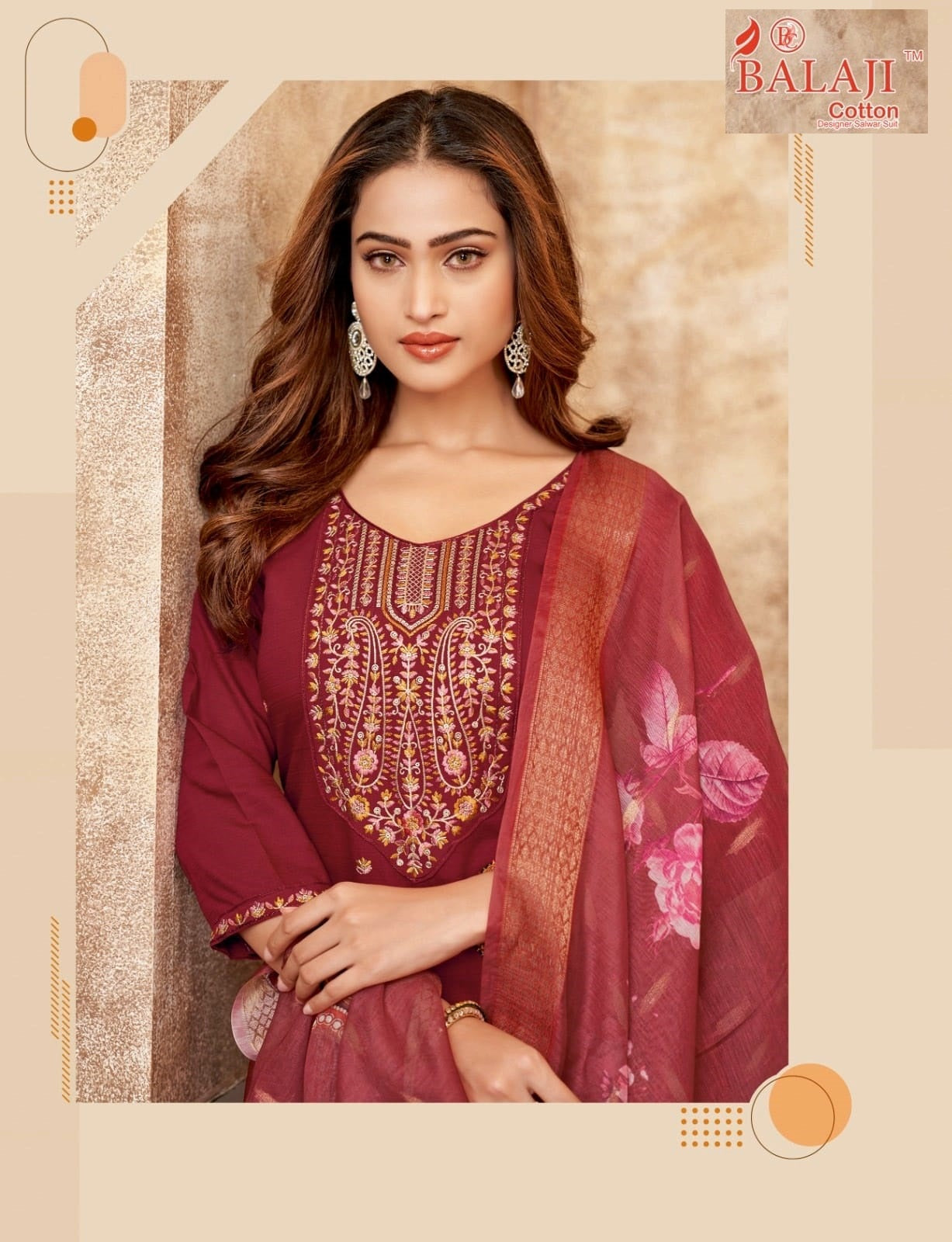 Kiana Balaji Vertican Readymade Pant Style Suits Supplier India