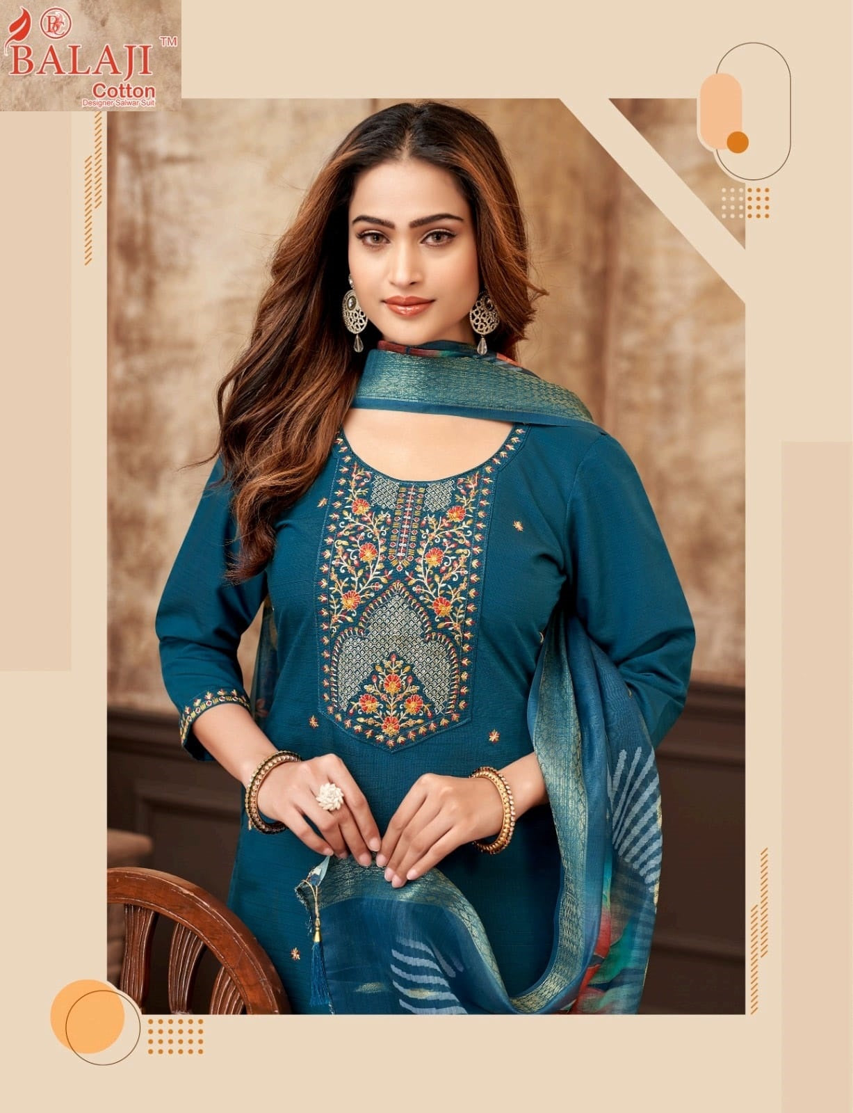 Kiana Balaji Vertican Readymade Pant Style Suits Supplier India