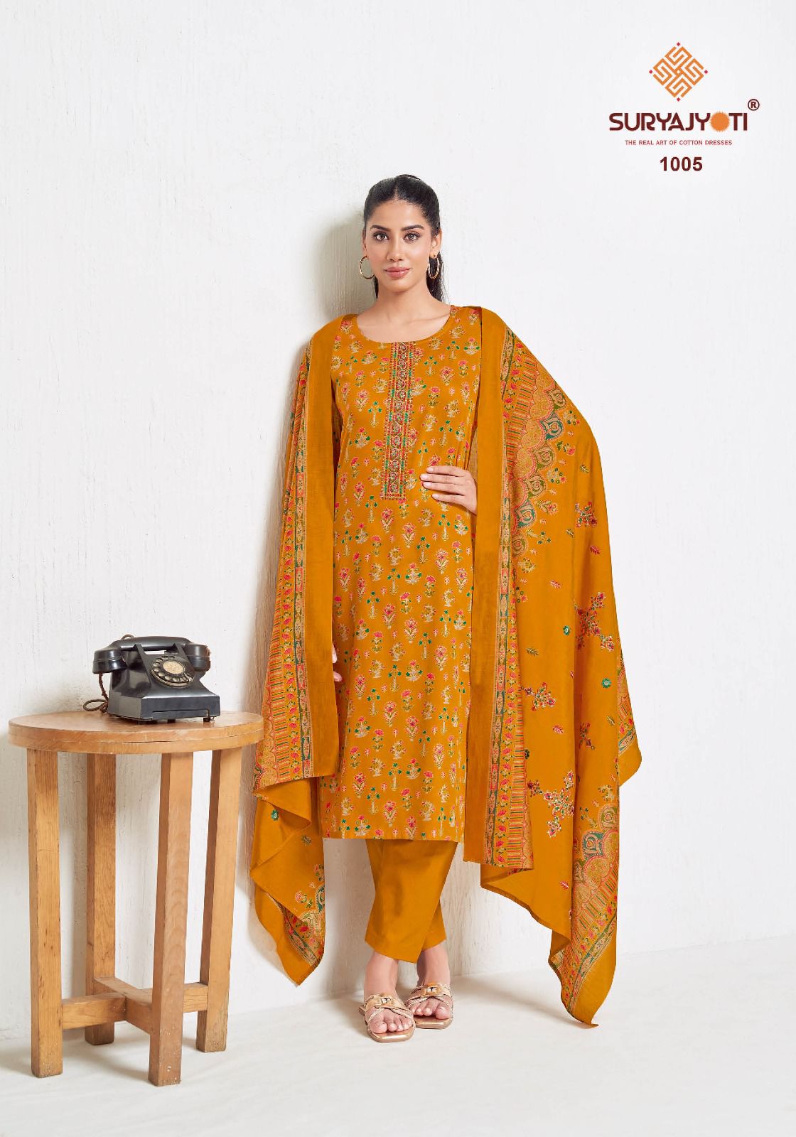 Kiana Vol 1 Suryajyoti Jaam Satin Pant Style Suits Exporter Ahmedabad