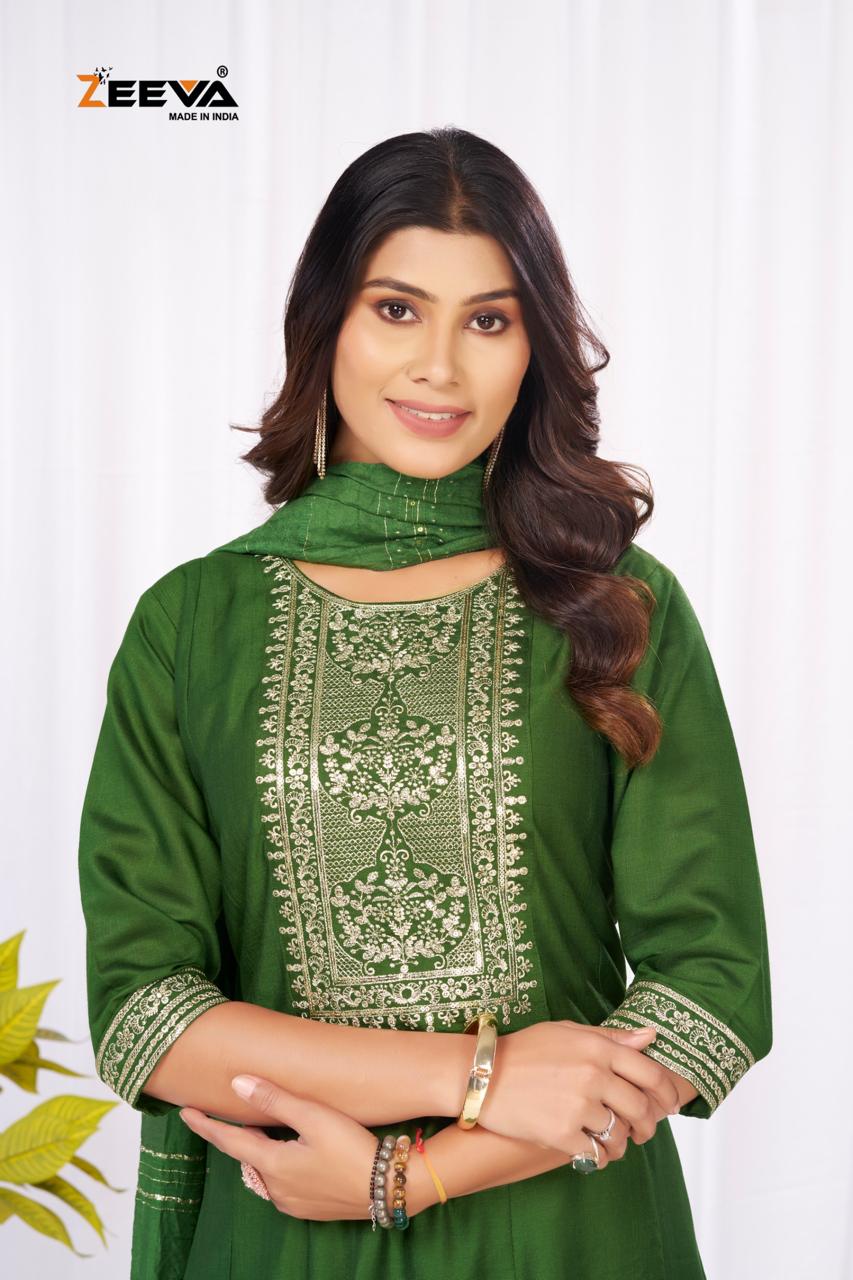 Kiana Zeeva Vatican Readymade Anarkali Suits Wholesale Price