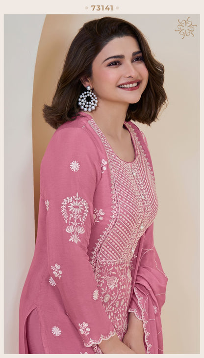 Kiara Kuleesh Vinay Fashion Llp Chinon Pant Style Suits Supplier Ahmedabad