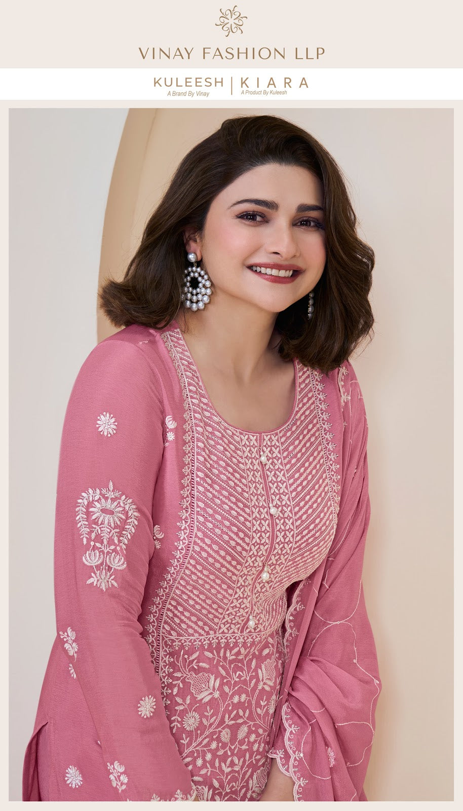 Kiara Kuleesh Vinay Fashion Llp Chinon Pant Style Suits Supplier Ahmedabad