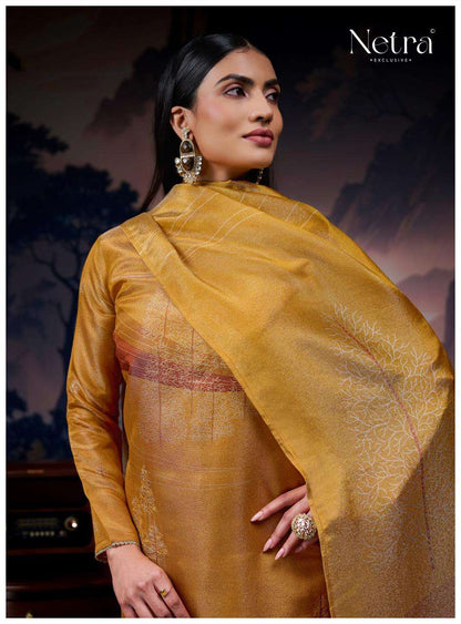 Kiara Netra Gadwal Silk Pant Style Suits Manufacturer Gujarat