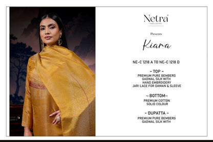 Kiara Netra Gadwal Silk Pant Style Suits Manufacturer Gujarat