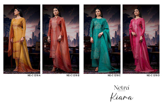 Kiara Netra Gadwal Silk Pant Style Suits Manufacturer Gujarat