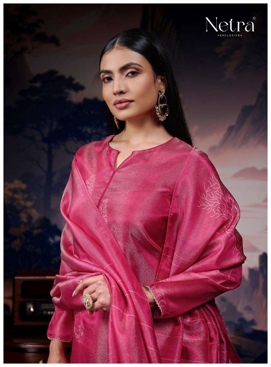 Kiara Netra Gadwal Silk Pant Style Suits Manufacturer Gujarat