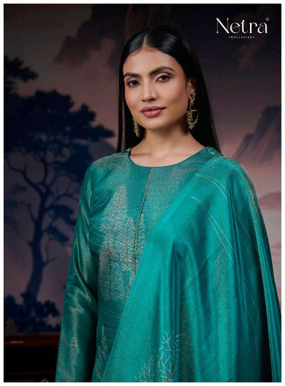 Kiara Netra Gadwal Silk Pant Style Suits Manufacturer Gujarat