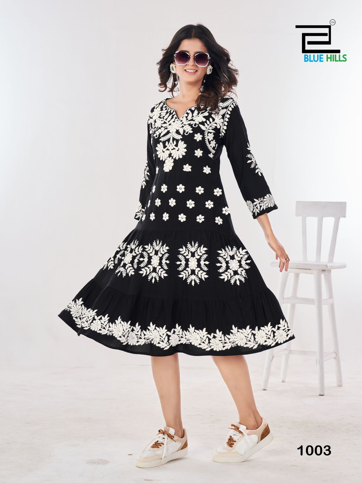 Kiara Vol 10 Blue Hills Rayon 14Kg One Piece Wholesale Rate