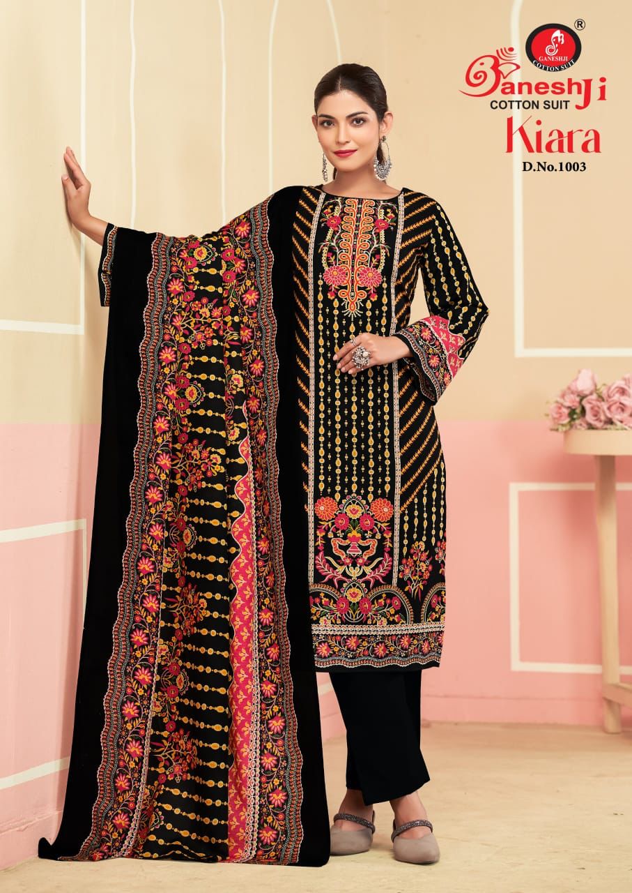 Kiara Vol 1 Ganeshji Soft Cotton Karachi Salwar Suits Wholesale Price