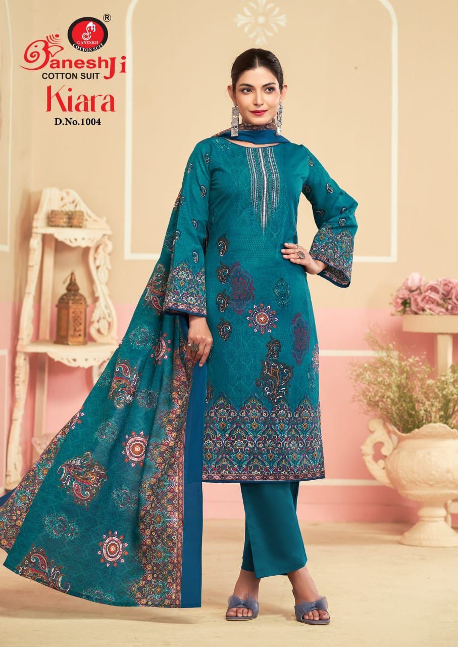 Kiara Vol 1 Ganeshji Soft Cotton Karachi Salwar Suits Wholesale Price