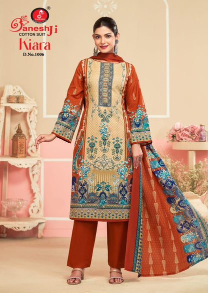 Kiara Vol 1 Ganeshji Soft Cotton Karachi Salwar Suits Wholesale Price