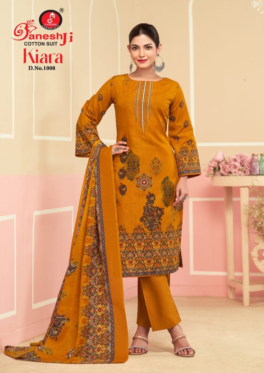 Kiara Vol 1 Ganeshji Soft Cotton Karachi Salwar Suits Wholesale Price