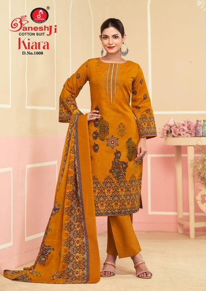 Kiara Vol 1 Ganeshji Soft Cotton Karachi Salwar Suits Wholesale Price