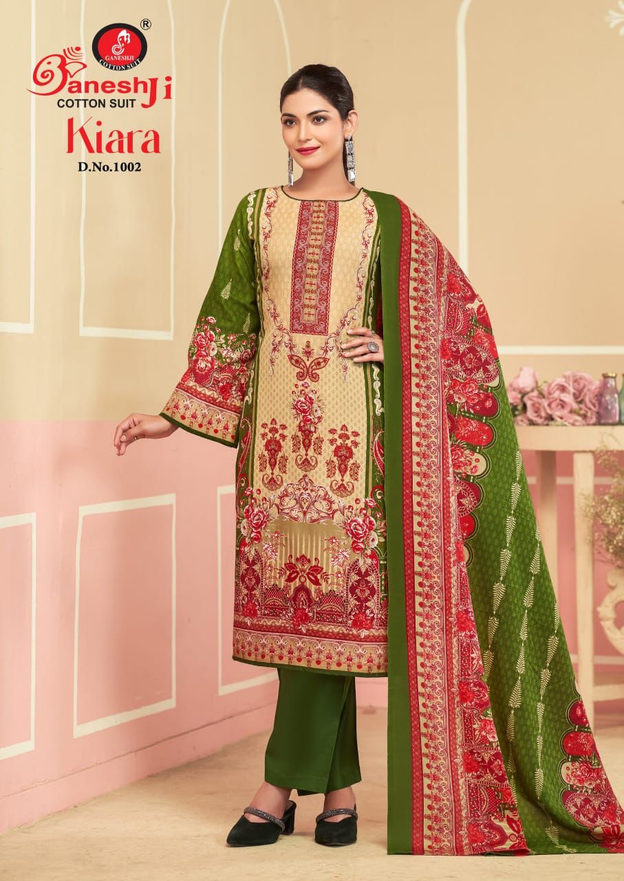 Kiara Vol 1 Ganeshji Soft Cotton Karachi Salwar Suits Wholesale Price