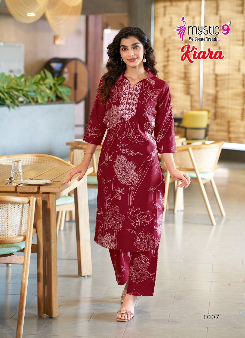 Kiara Vol 1 Mystic 9 Gadwal Co Ord Set Supplier India