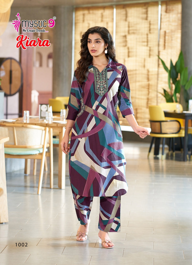 Kiara Vol 1 Mystic 9 Gadwal Co Ord Set Supplier India