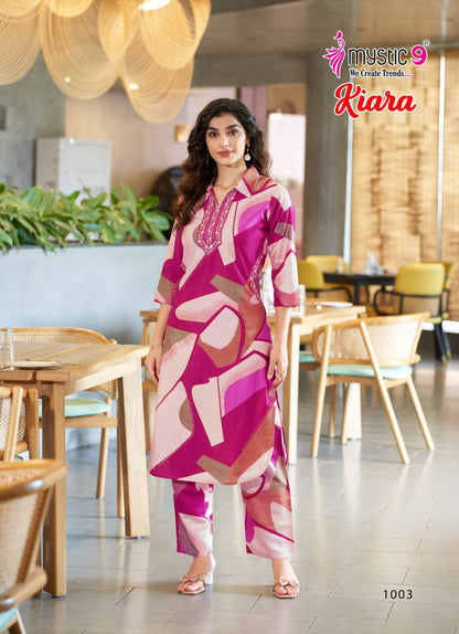 Kiara Vol 1 Mystic 9 Gadwal Co Ord Set Supplier India