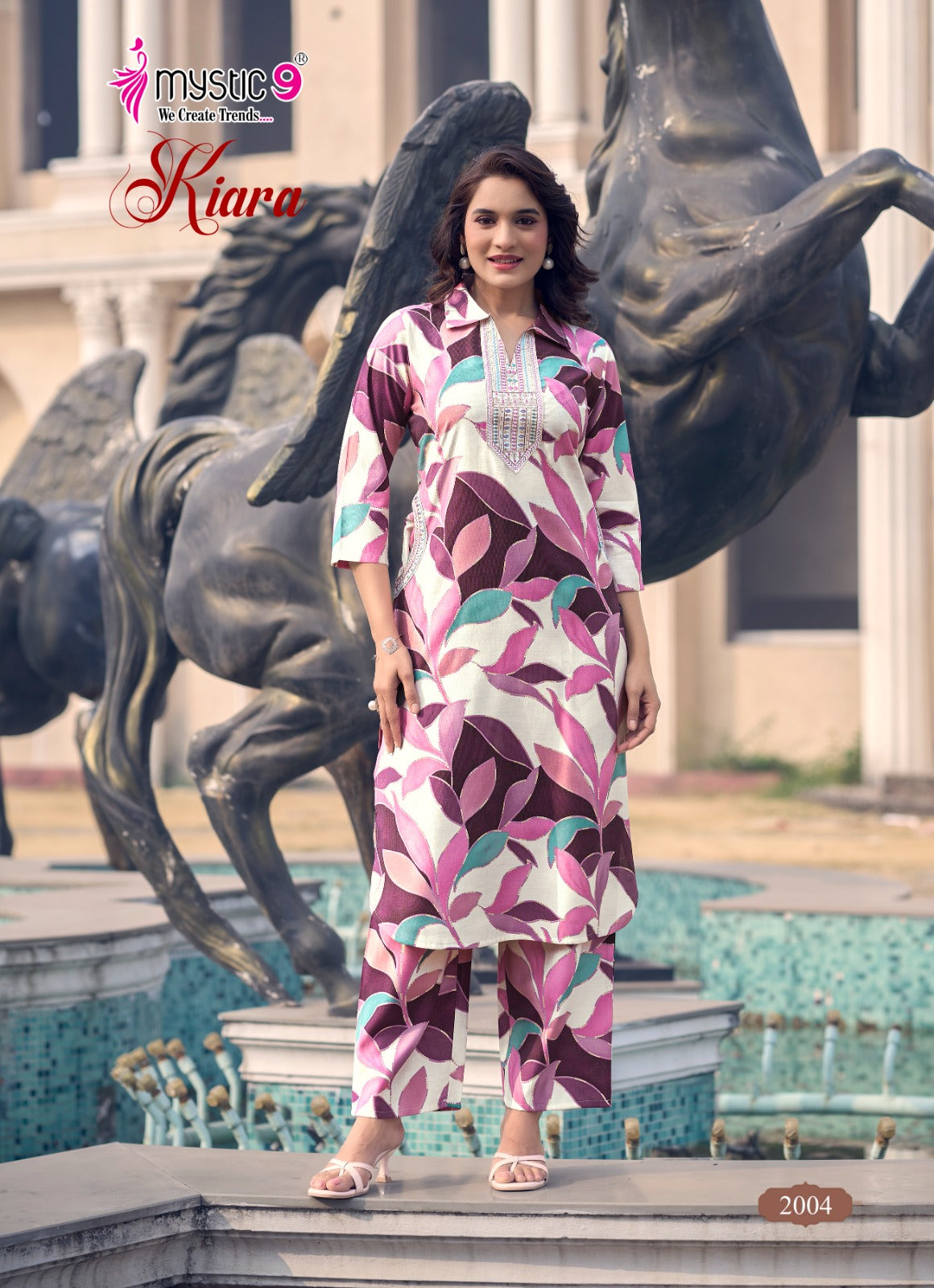 Kiara Vol 2 Mystic 9 Gadwal Co Ord Set Manufacturer Ahmedabad