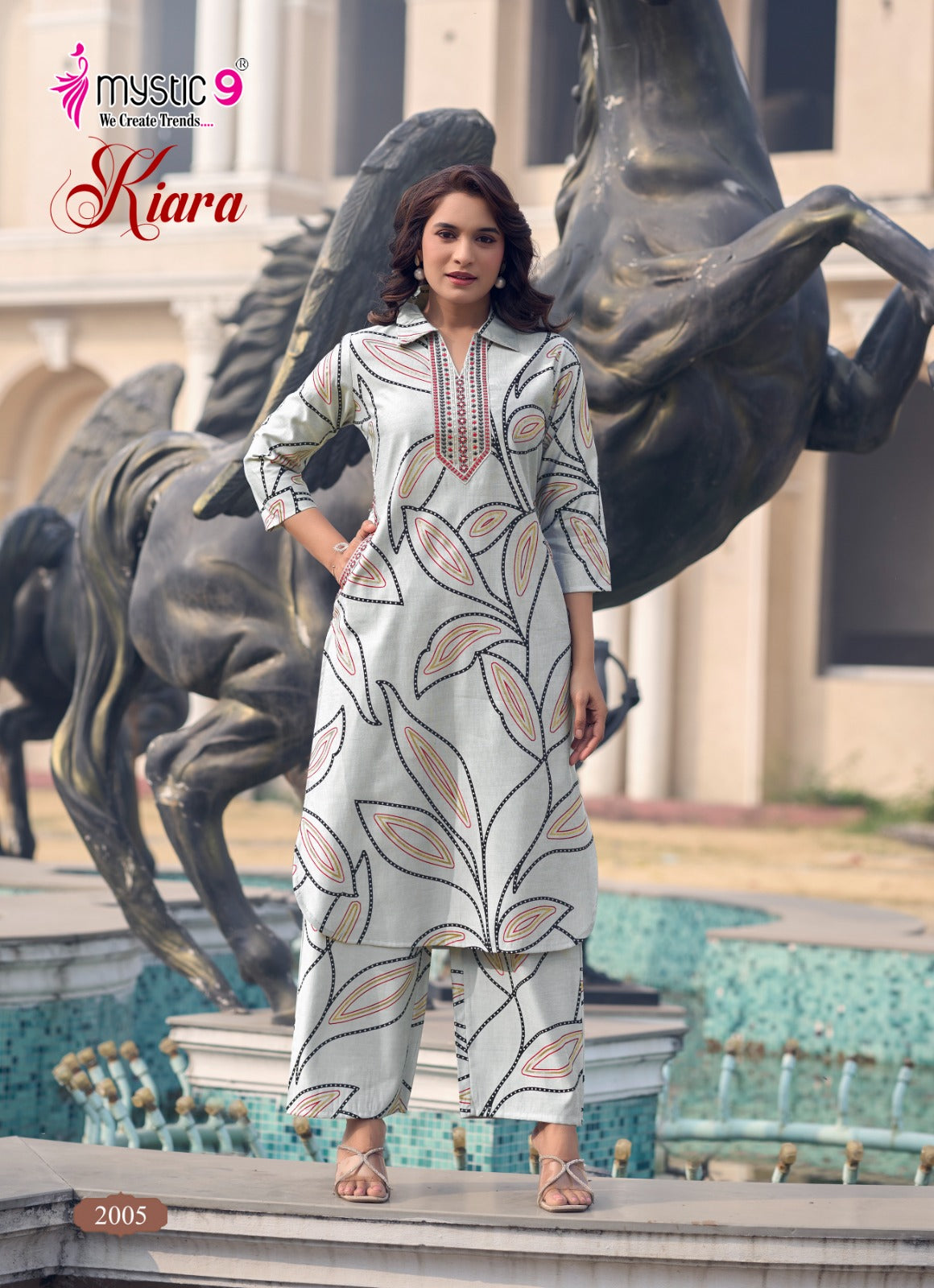 Kiara Vol 2 Mystic 9 Gadwal Co Ord Set Manufacturer Ahmedabad
