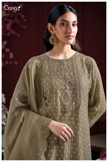 Kiely 2945 Ganga Premium Viscose Plazzo Style Suits Supplier Gujarat