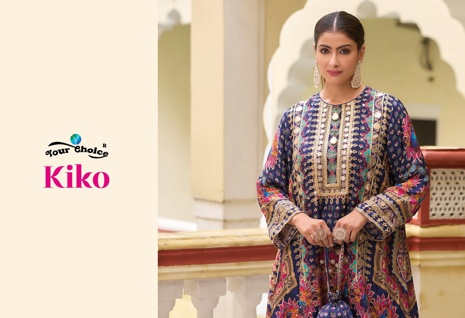 Kiko With Dhoti Your Choice Chinnon Readymade Suits Supplier Gujarat