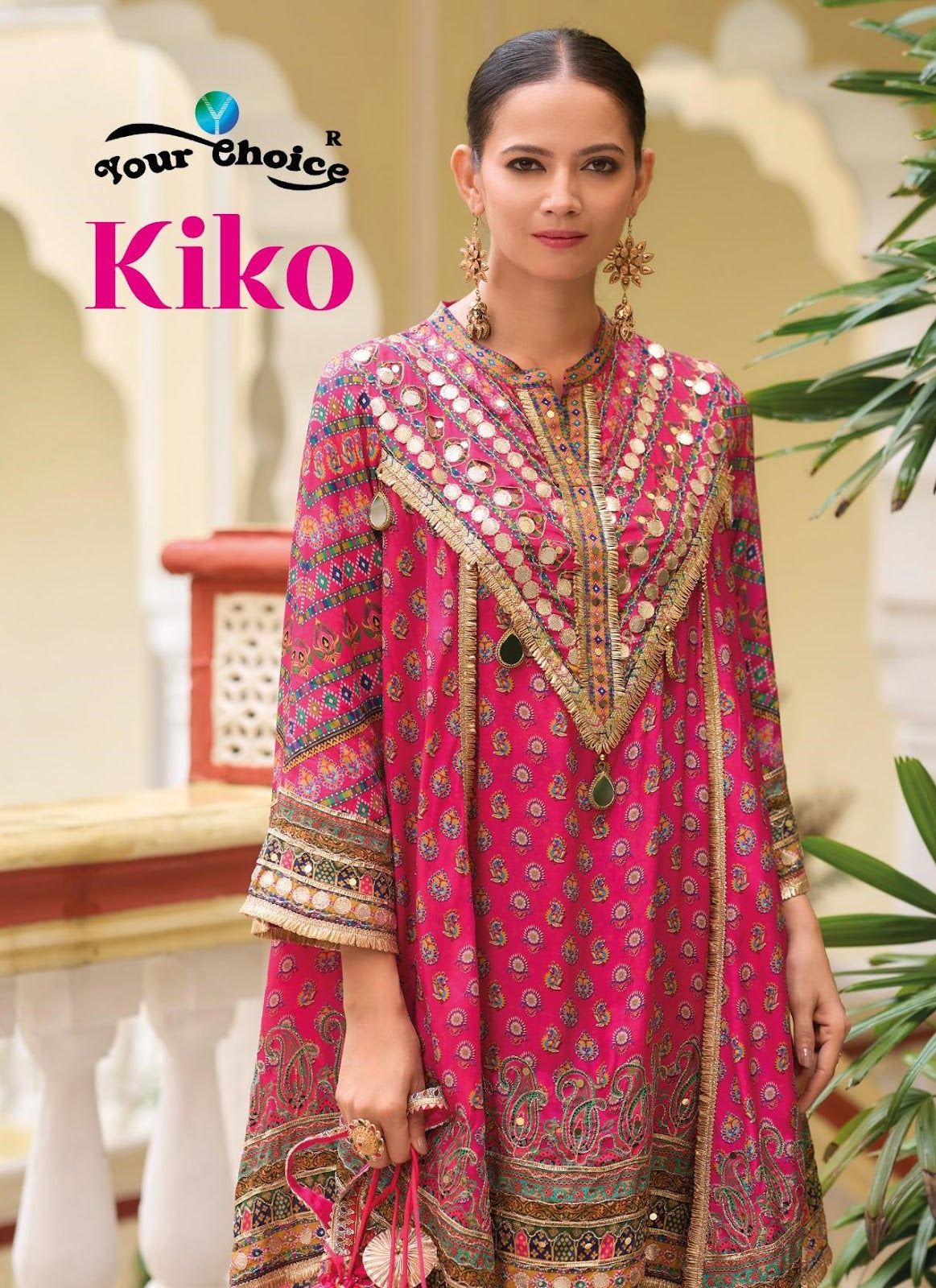 Kiko With Dhoti Your Choice Chinnon Readymade Suits Supplier Gujarat