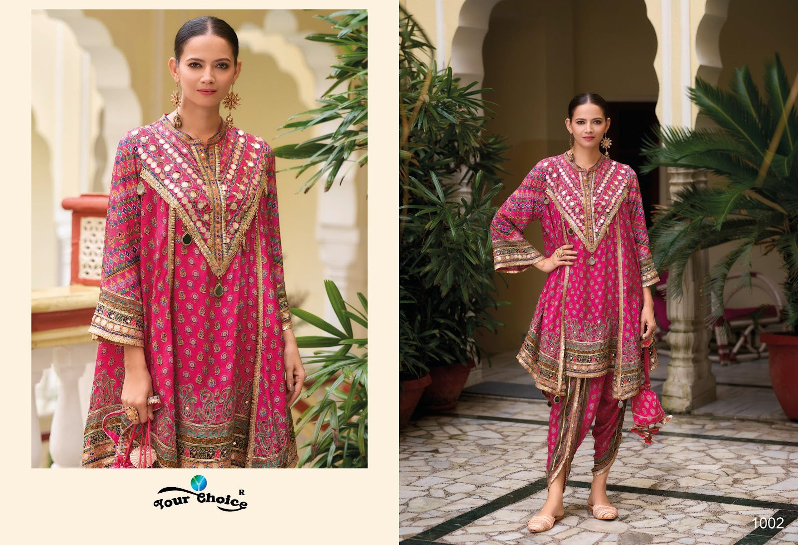 Kiko With Dhoti Your Choice Chinnon Readymade Suits Supplier Gujarat