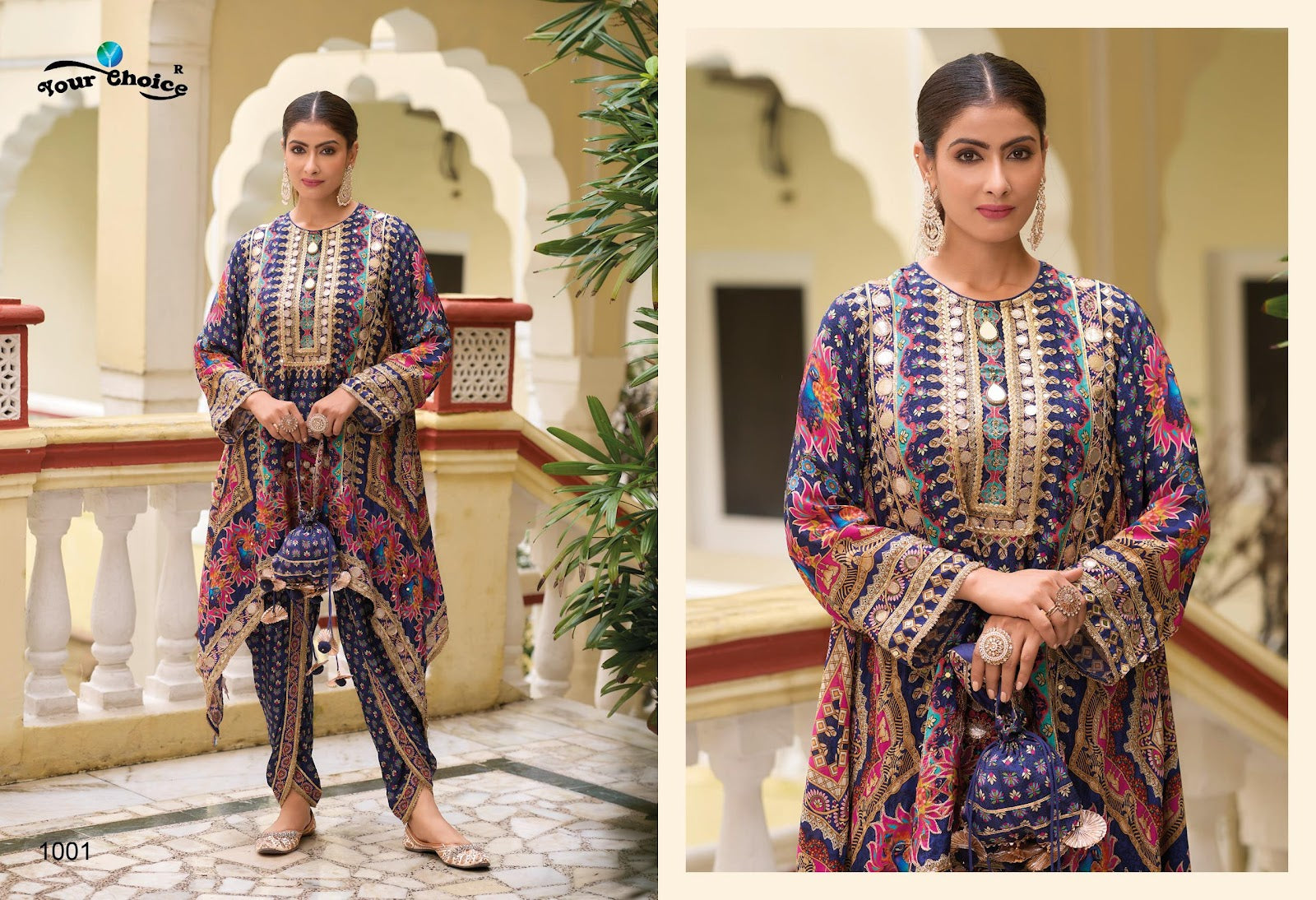 Kiko With Dhoti Your Choice Chinnon Readymade Suits Supplier Gujarat