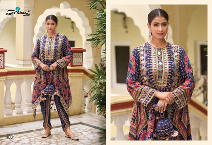Kiko With Dhoti Your Choice Chinnon Readymade Suits Supplier Gujarat
